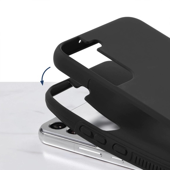 Insignia - NS-MGS22DLBP Dual-Layer Protective Phone Case for Samsung Galaxy S22+ - Picture 7 of 7